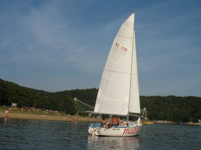 Vranovská přehrada - koupání a vodní sporty